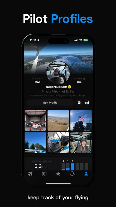Hangar - Social Flight Tracker Screenshots