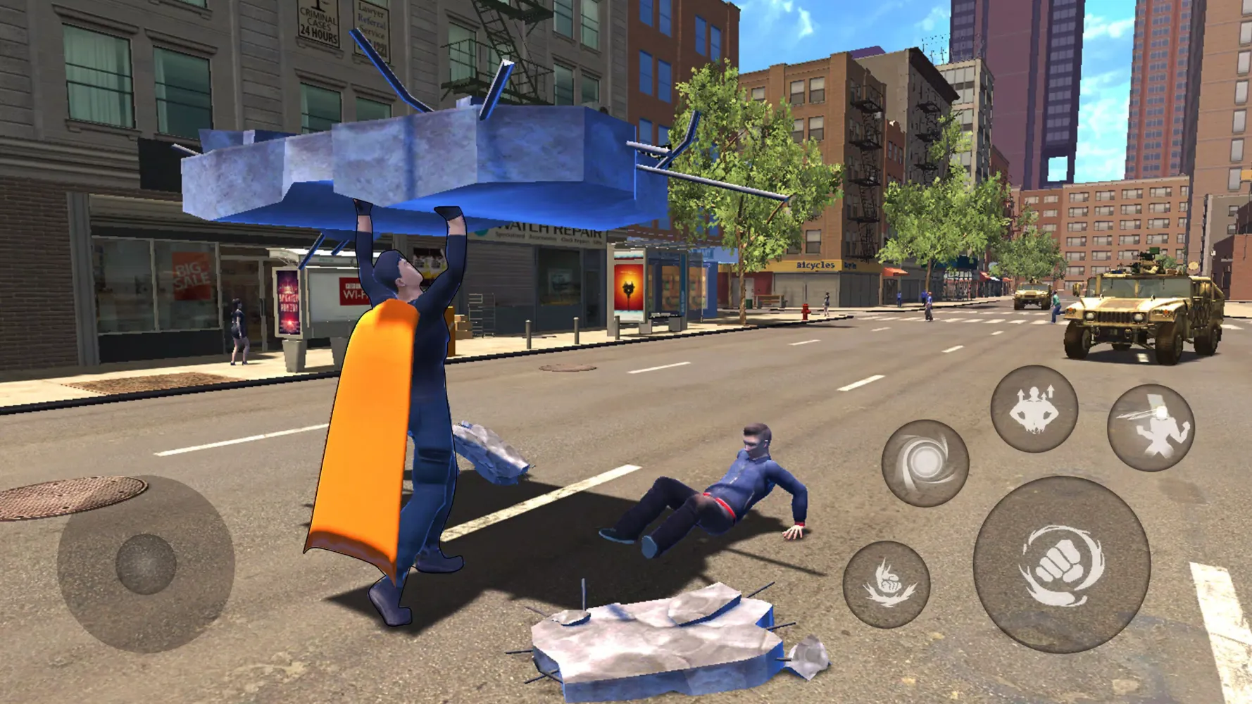 Super City Hero:Super City Man Screenshots