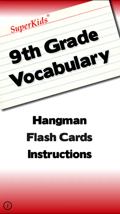 Captures d'écran de 9th Grade Vocabulary