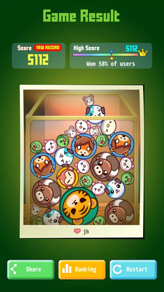 Ảnh chụp màn hình của Animal Pang Pang
