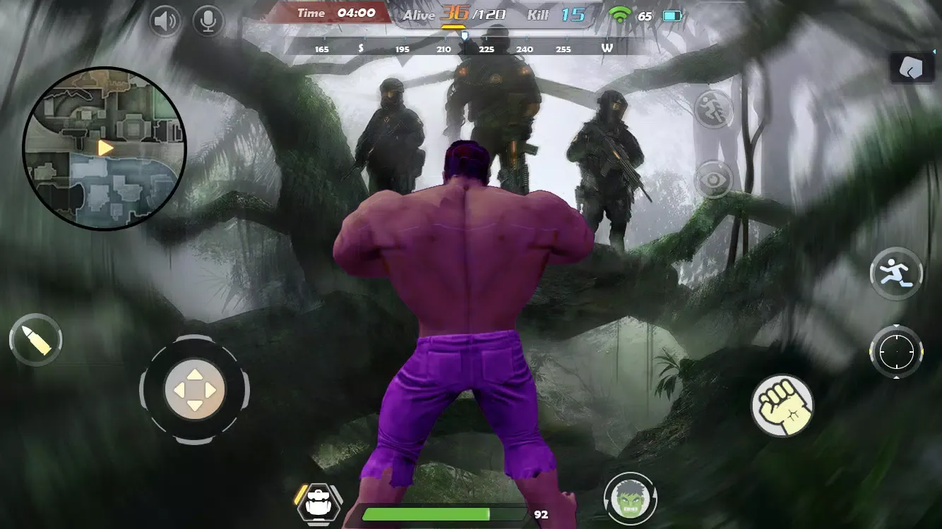 Tangkapan layar Monster Superhero Crime City