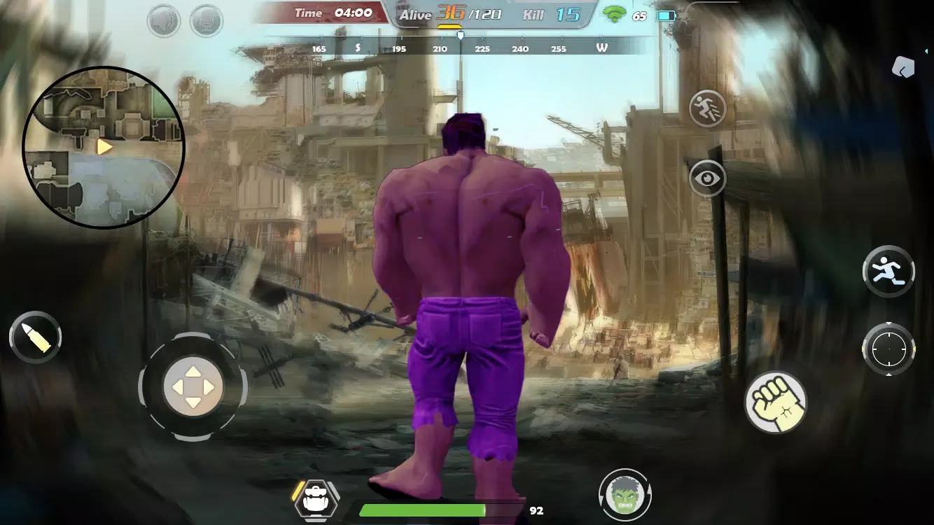 Tangkapan layar Monster Superhero Crime City