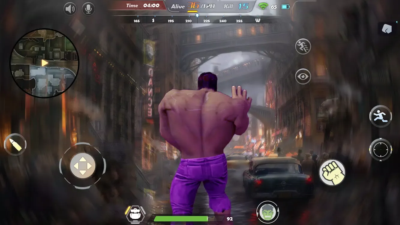 Tangkapan layar Monster Superhero Crime City