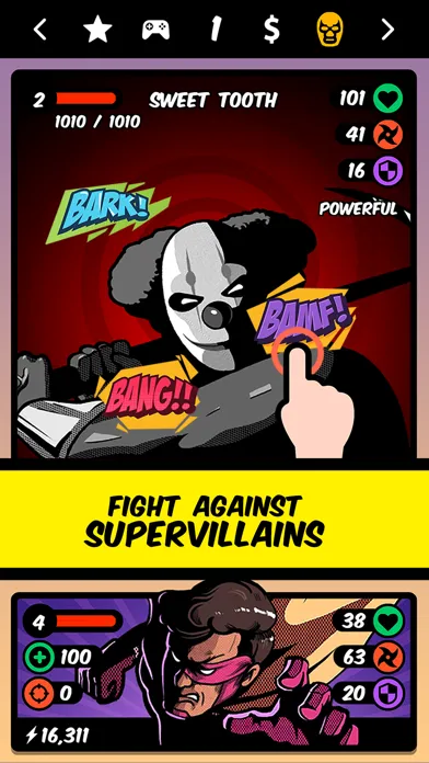 Superhero Clicker Screenshots
