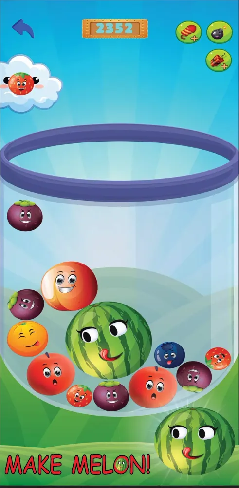 Food Merge - Drop Puzzle应用截图