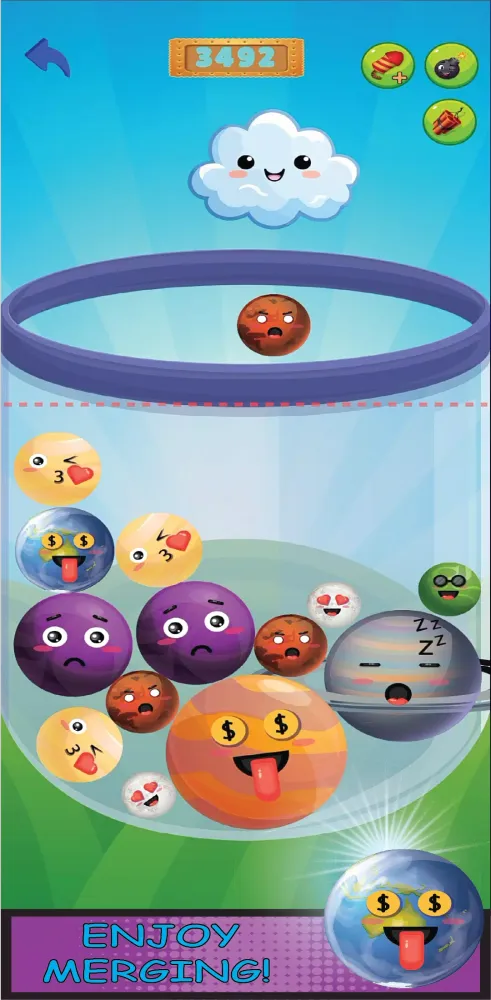 Food Merge - Drop Puzzle应用截图