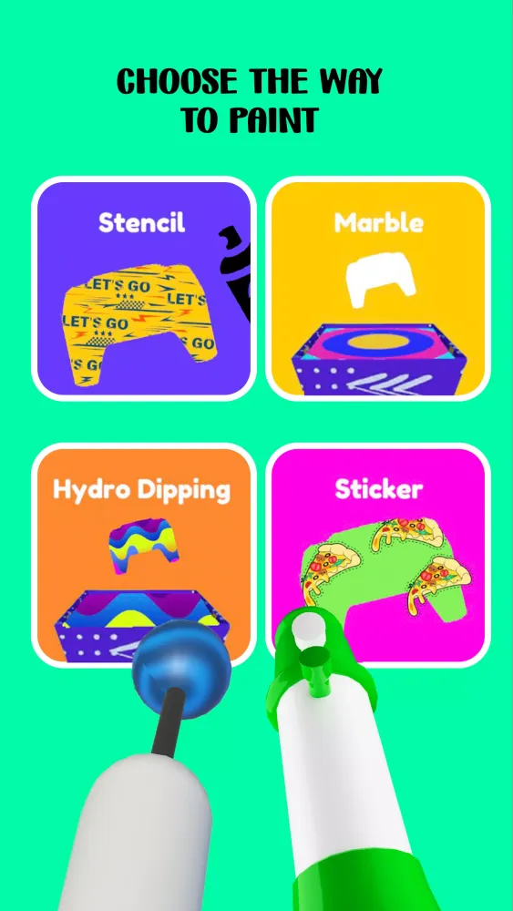 Joystick Art Coloring DIY Screenshots