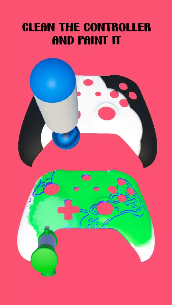 Joystick Art Coloring DIY Screenshots