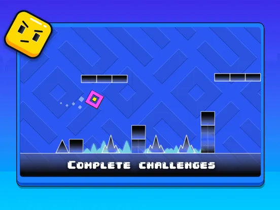 Geometry Game – Jump & Fly iPad  स्क्रीनशॉट