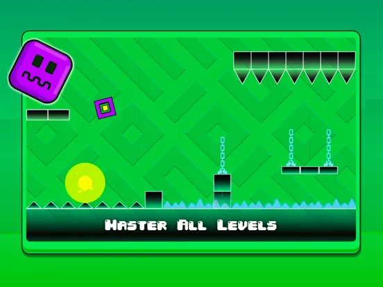 Geometry Game – Jump & Fly iPad  स्क्रीनशॉट