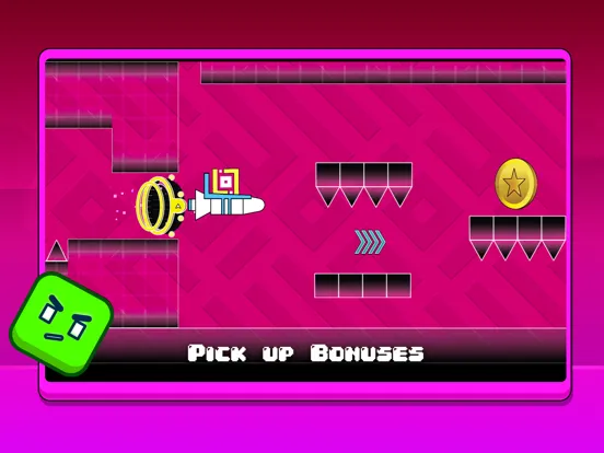 Geometry Game – Jump & Fly iPad  स्क्रीनशॉट