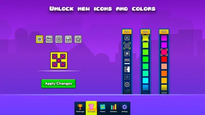 Geometry Game – Jump & Fly स्क्रीनशॉट