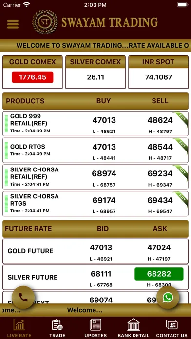 Swayam Trading Screenshots