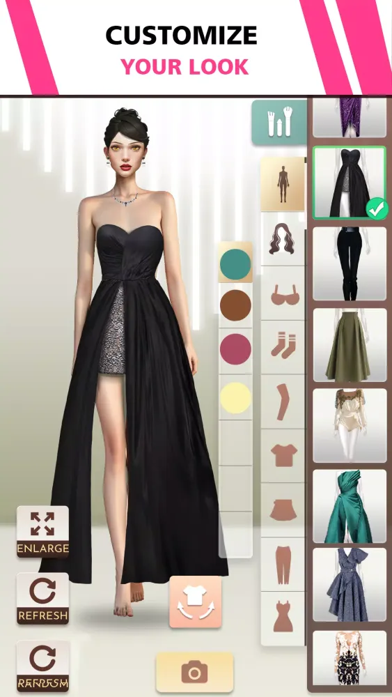 Doll Dress Up:Makeover Girls 스크린샷