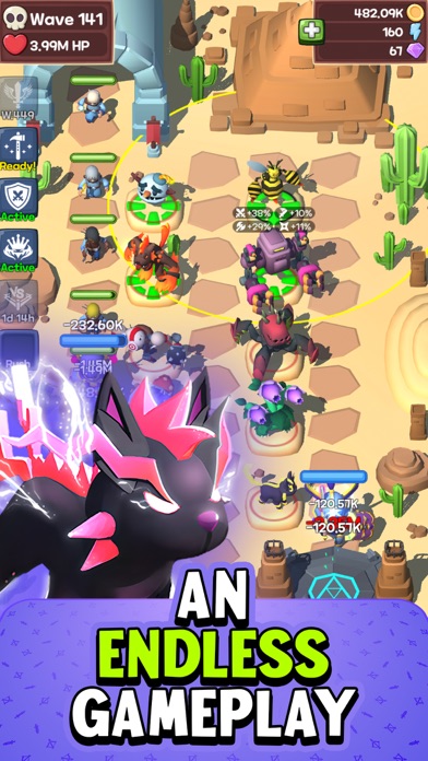 Idle Monster TD: Tower Defense Screenshots