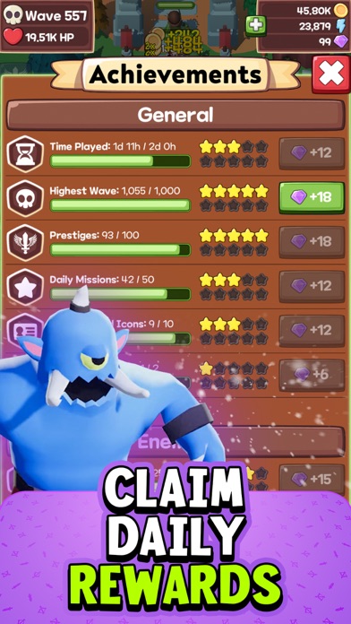 Idle Monster TD: Tower Defense Screenshots