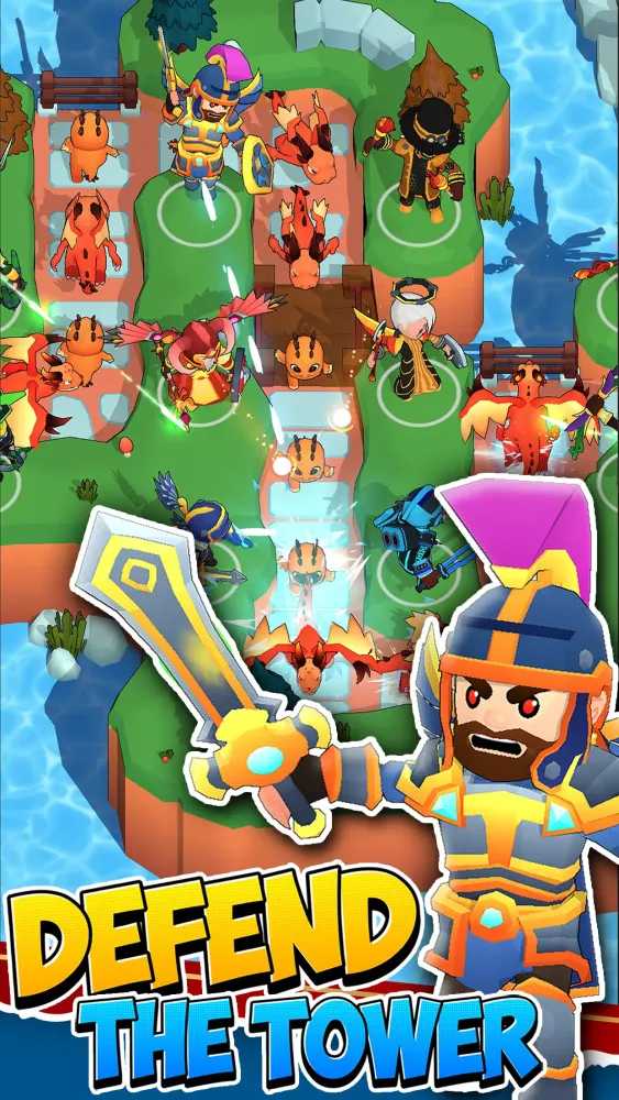 Ảnh chụp màn hình của Idle Hero TD Tower Defense RPG