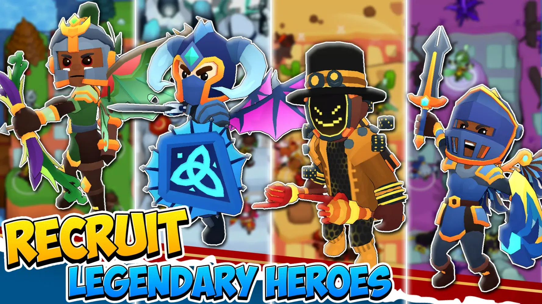 Ảnh chụp màn hình của Idle Hero TD Tower Defense RPG