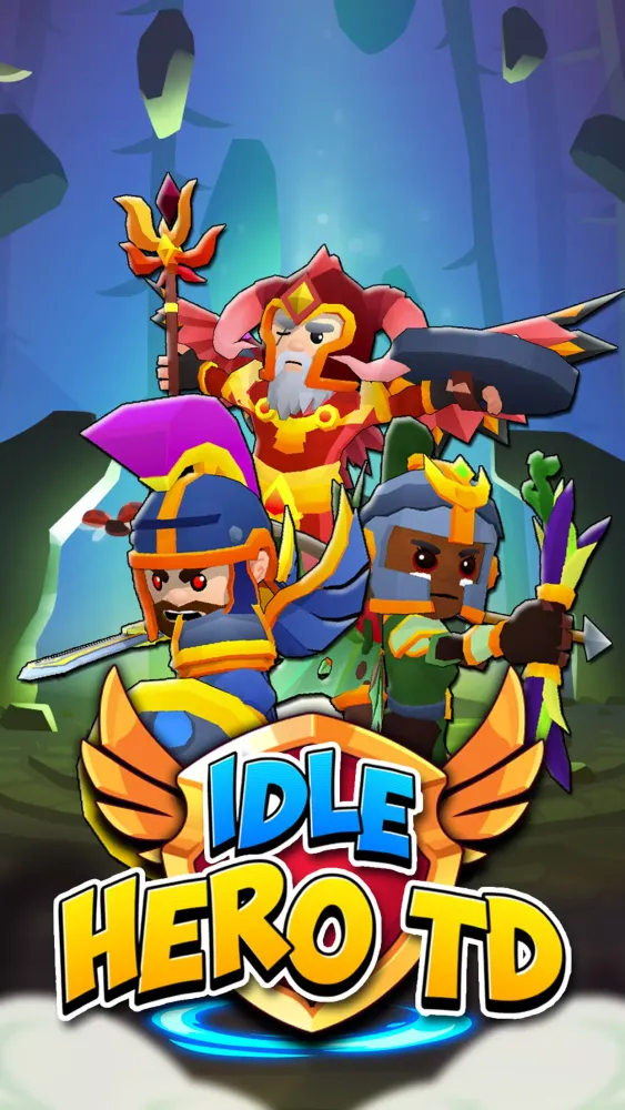 Ảnh chụp màn hình của Idle Hero TD Tower Defense RPG