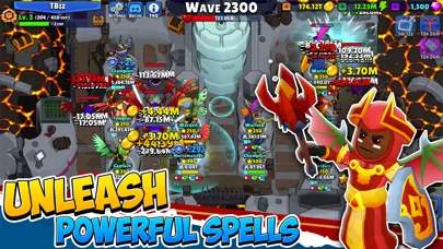 Capturas de tela do Idle Hero TD Tower Defense RPG