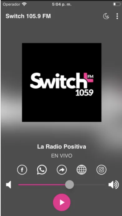 Ảnh chụp màn hình của Switch 105.9 FM