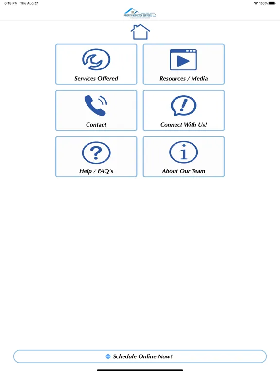 Priority Inspection Services iPad  স্ক্রিনশট