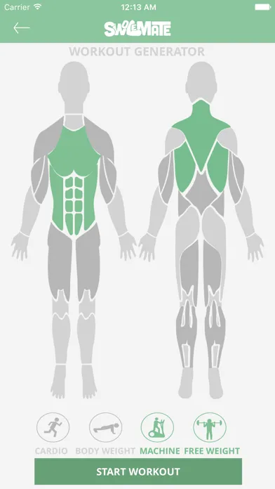 SwoleMate應用截圖