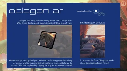 OBLAGON AR Screenshots