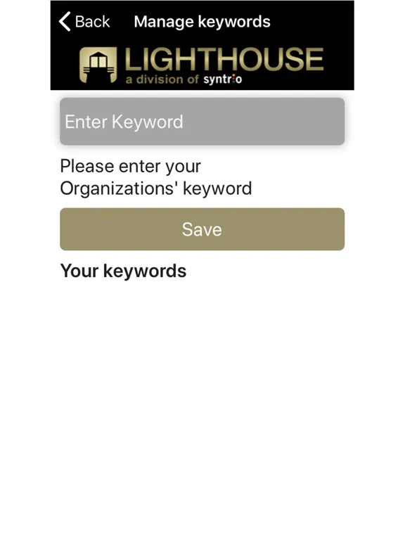Anonymous Reporting iPad  Screenshots