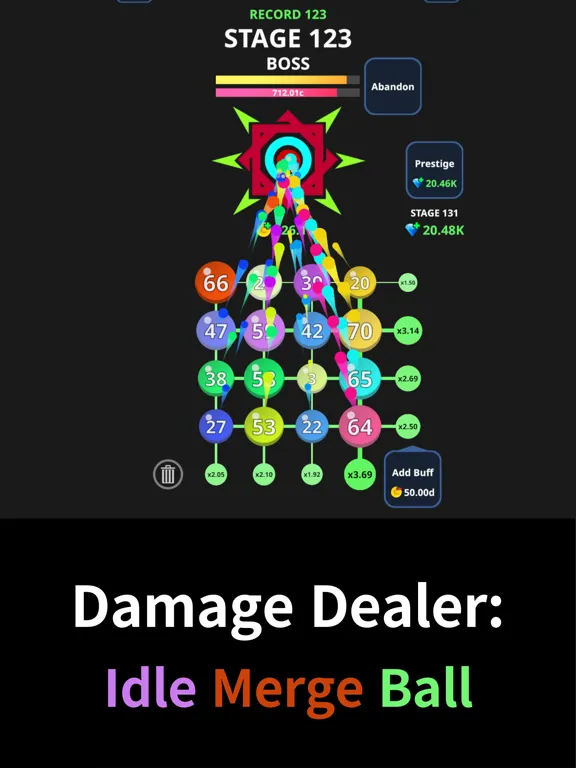 Damage Dealer iPad 應用截圖