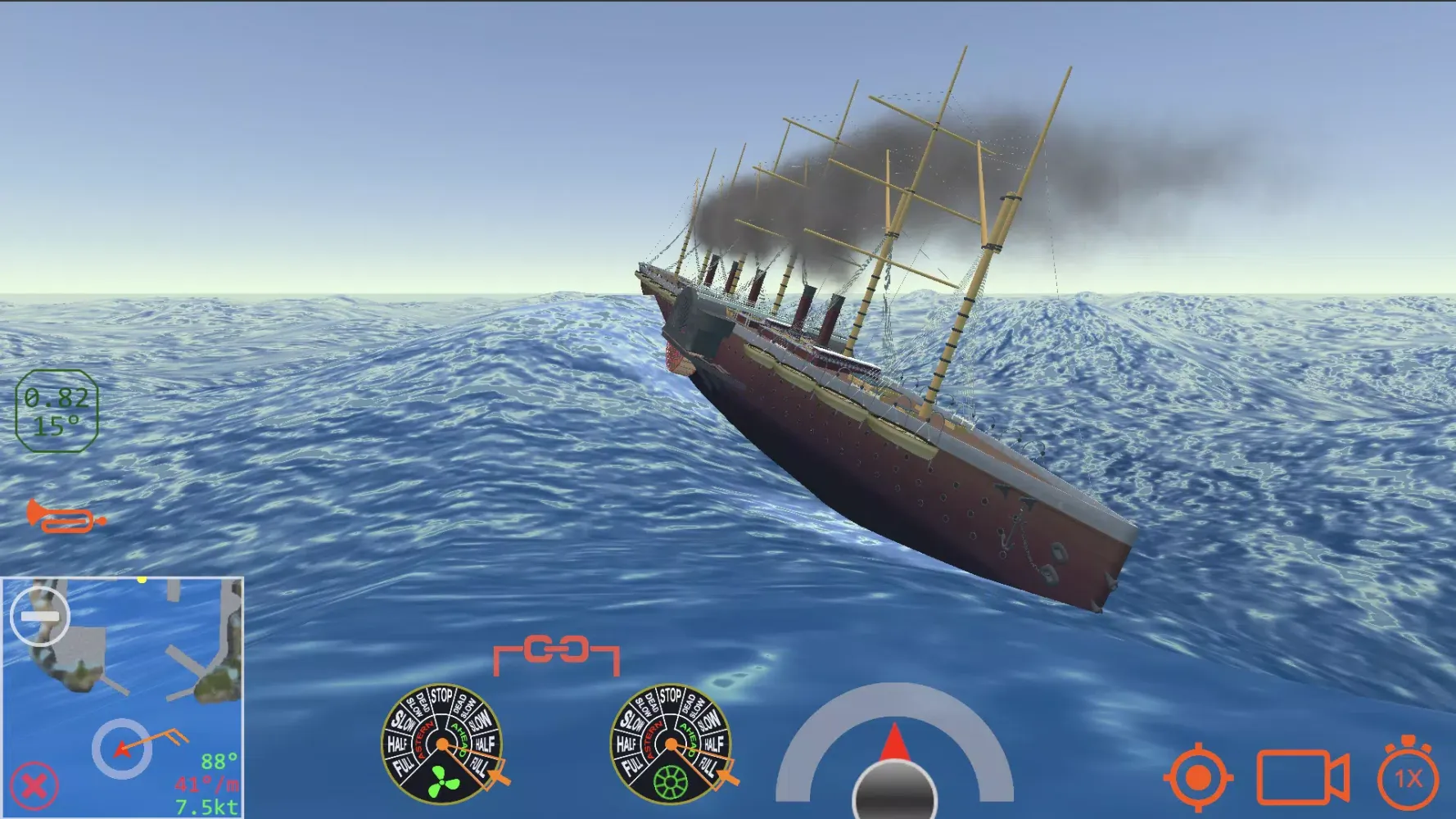 Capturas de tela do Paddle Steamer Simulator