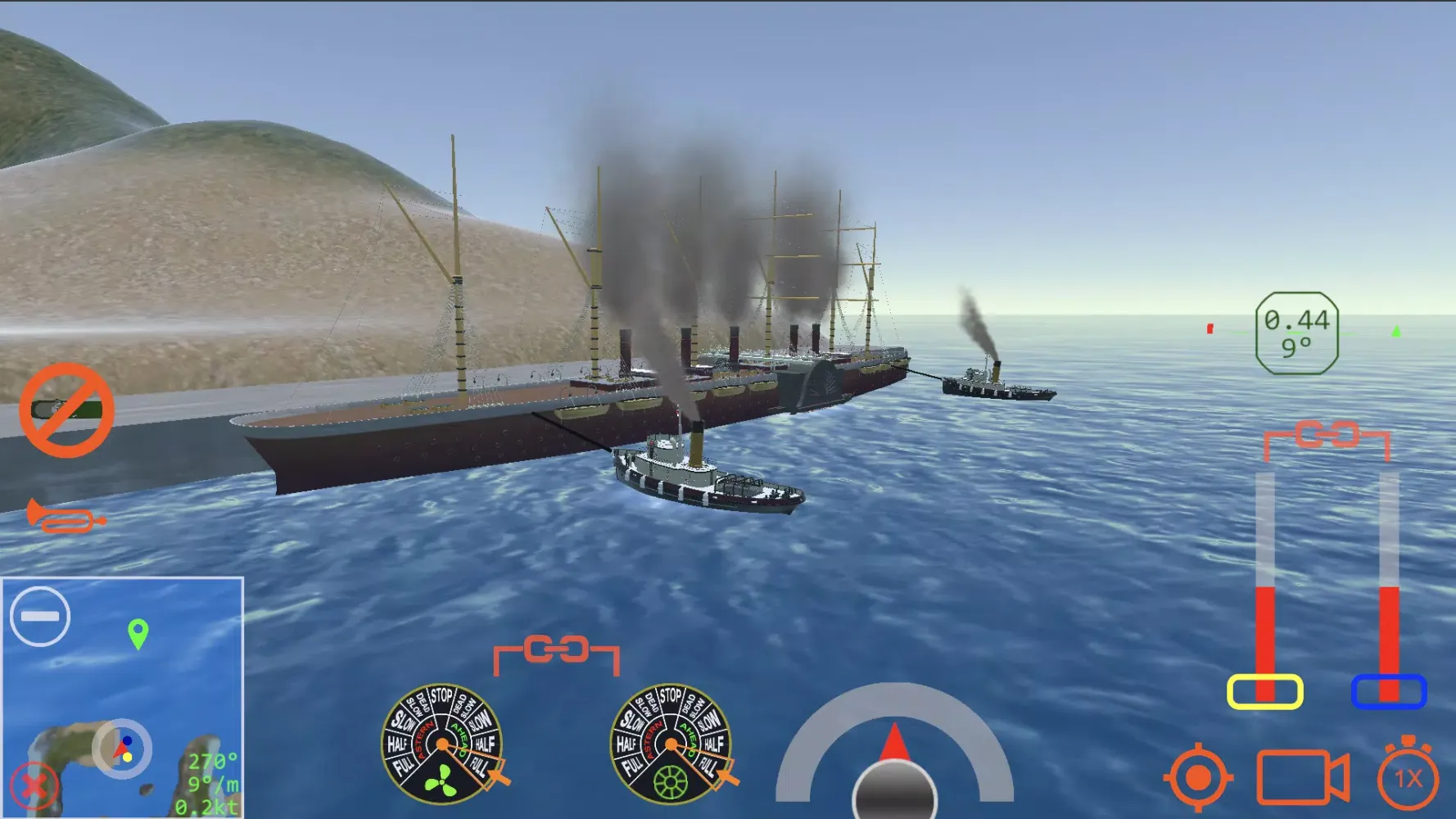 Capturas de tela do Paddle Steamer Simulator