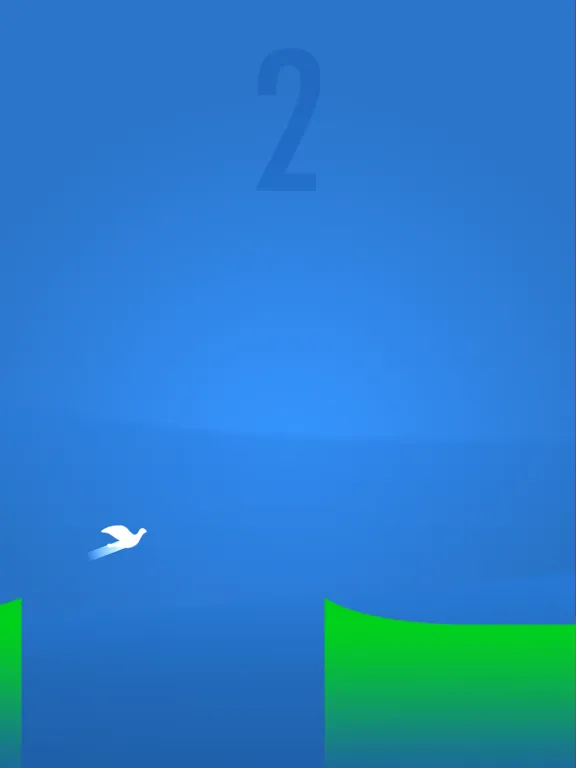 Dove Jump - an endless runner iPad  Screenshots