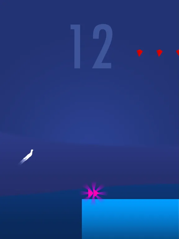 Dove Jump - an endless runner iPad  Screenshots