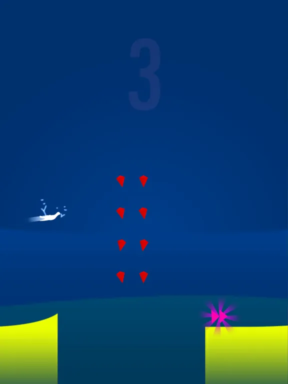 Dove Jump - an endless runner iPad  Screenshots