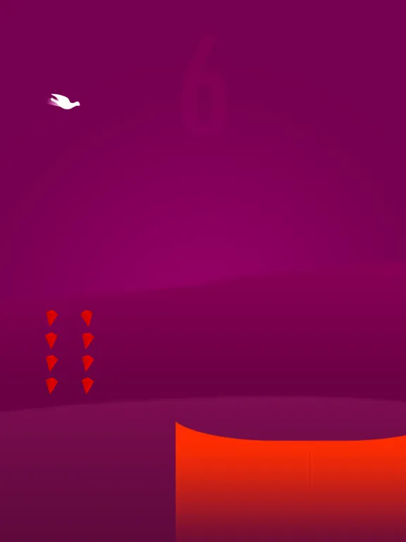 Dove Jump - an endless runner iPad  Screenshots
