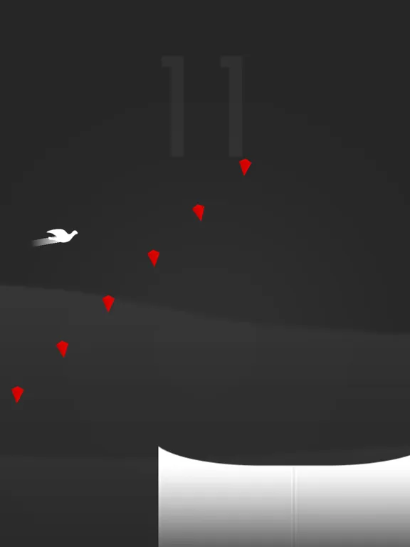 Dove Jump - an endless runner iPad  Screenshots