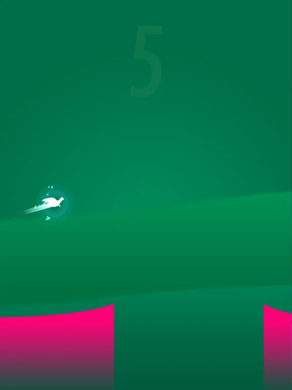 Dove Jump - an endless runner iPad  Screenshots