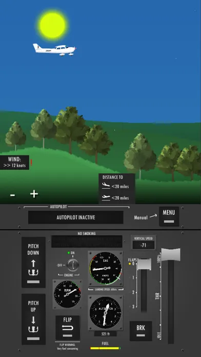 Flight Simulator 2d سکرین شاٹس