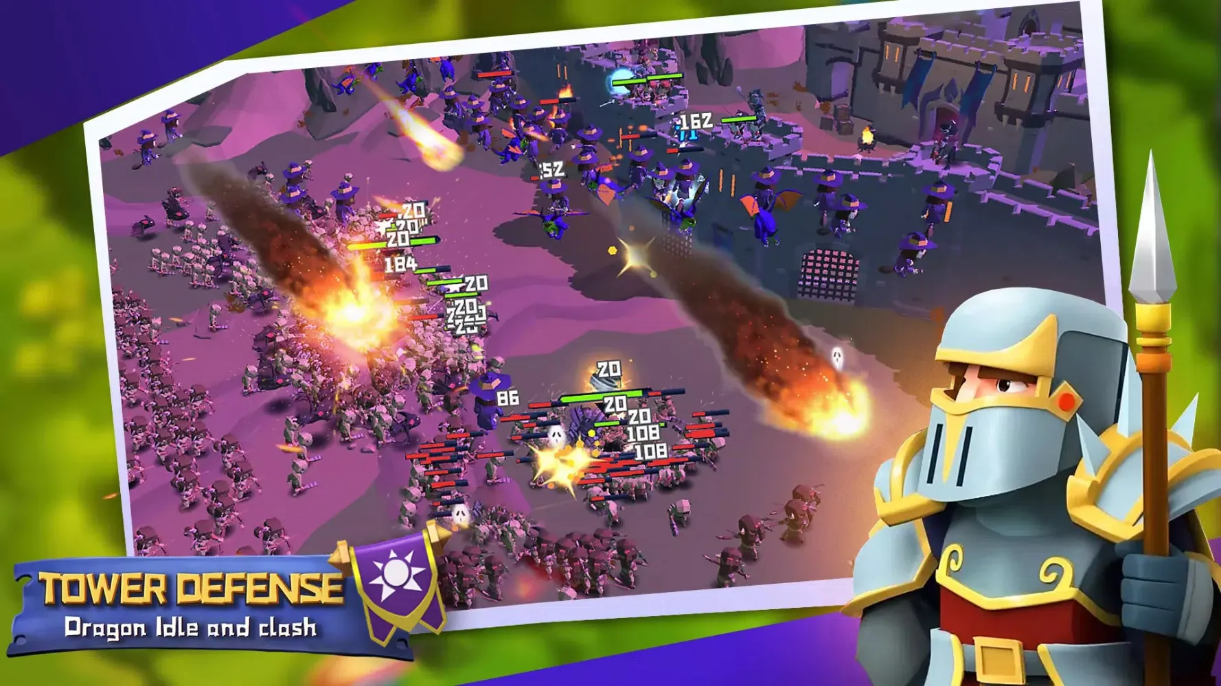 Tangkapan skrin Tower defense:Idle and clash