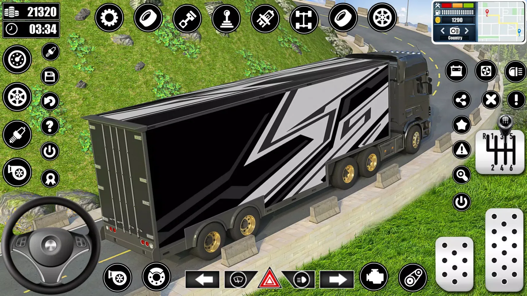 Screenshot di Real Truck Parking Games 3D