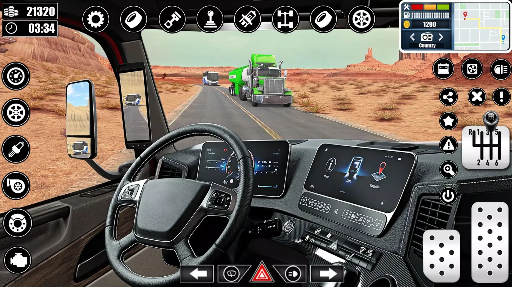 Screenshot di Real Truck Parking Games 3D