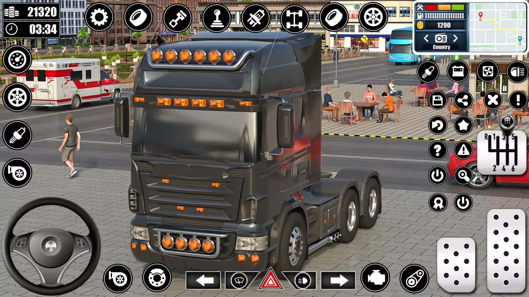 Screenshot di Real Truck Parking Games 3D