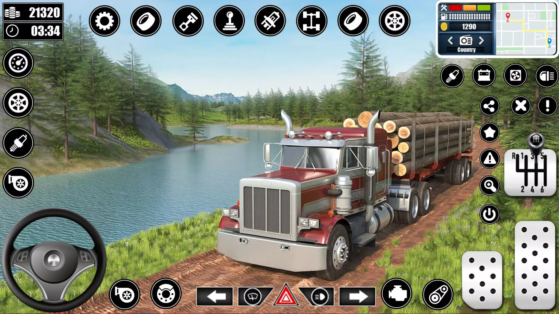Screenshot di Real Truck Parking Games 3D