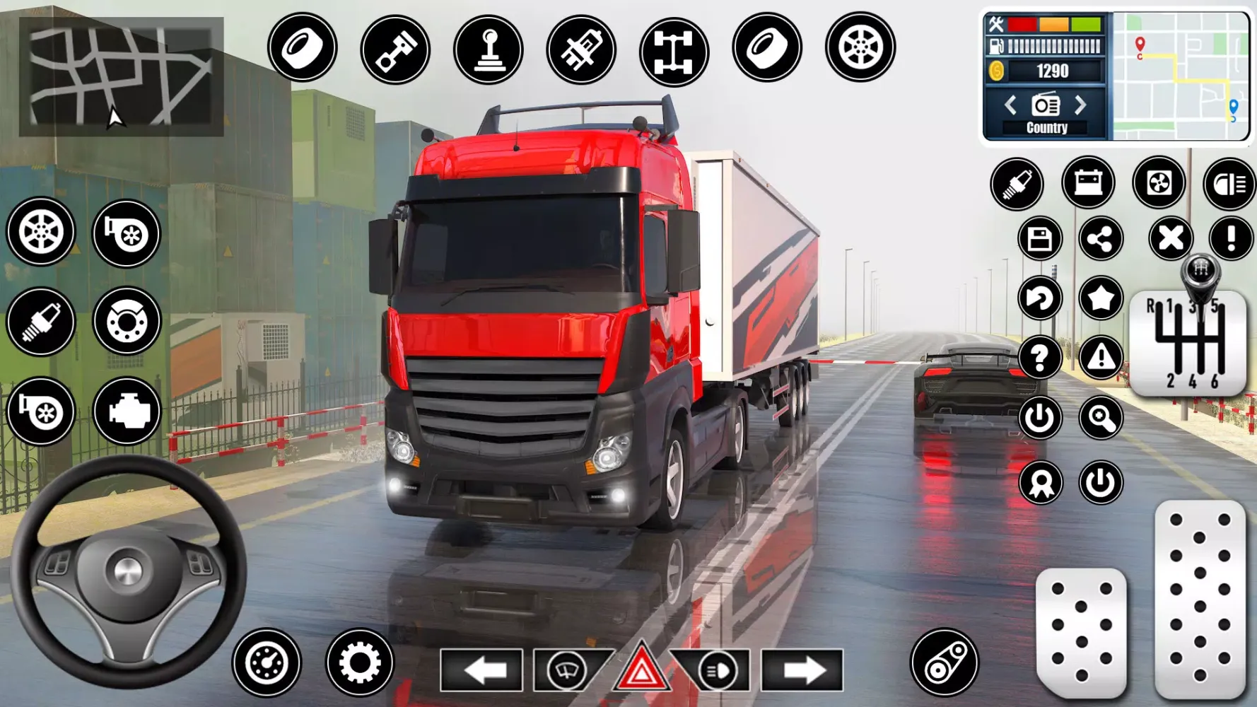Screenshot di Real Truck Parking Games 3D