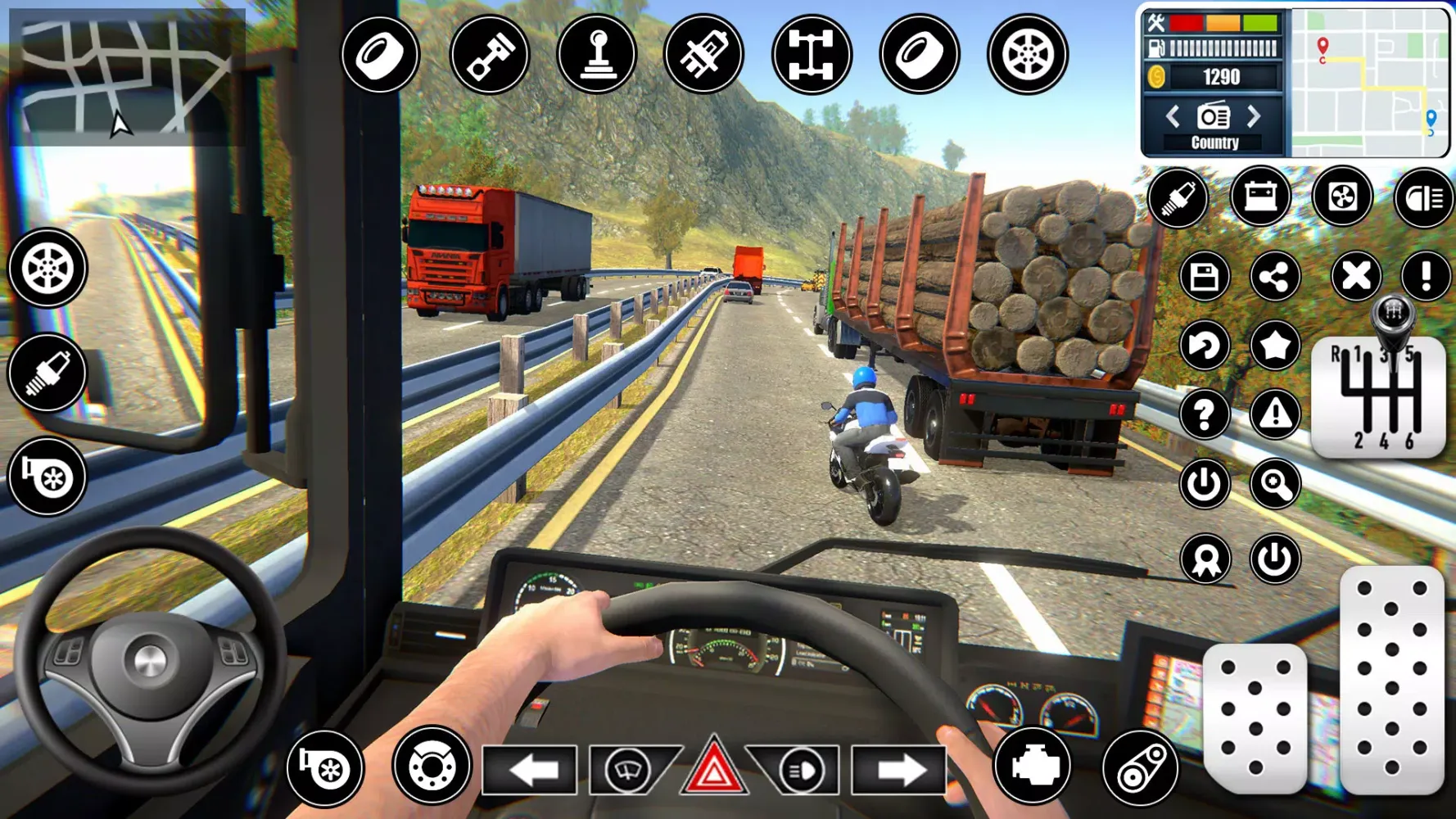 Screenshot di Real Truck Parking Games 3D