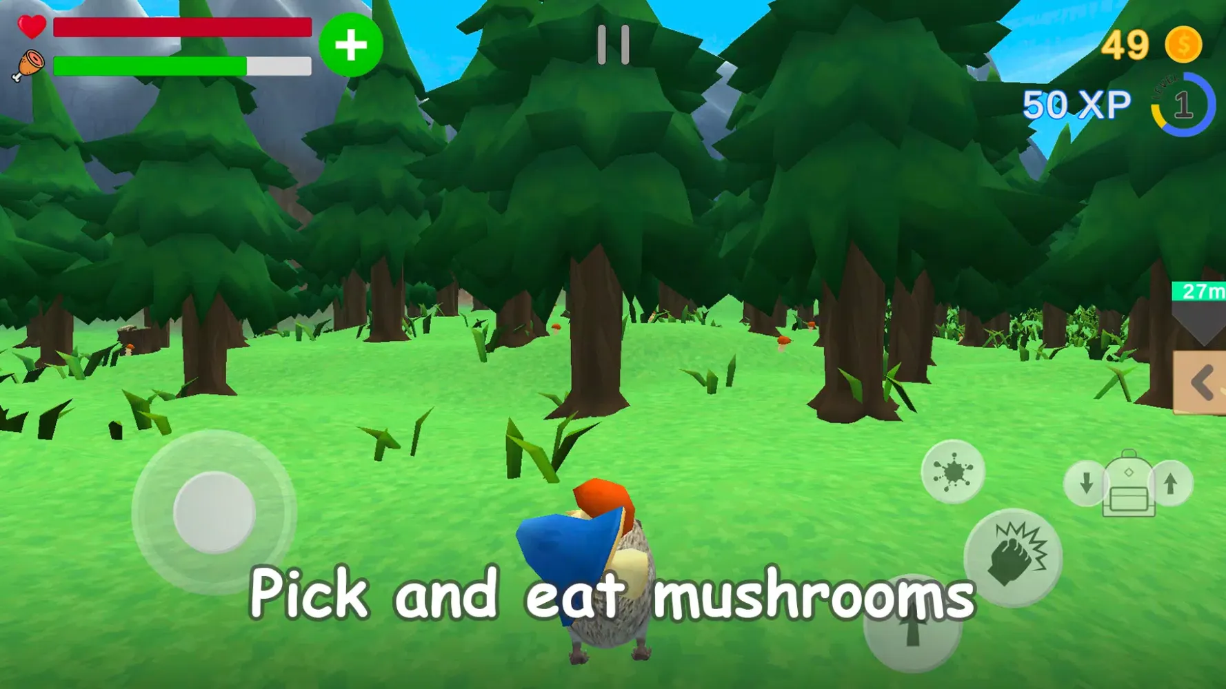 Screenshot di Hedgehog simulator