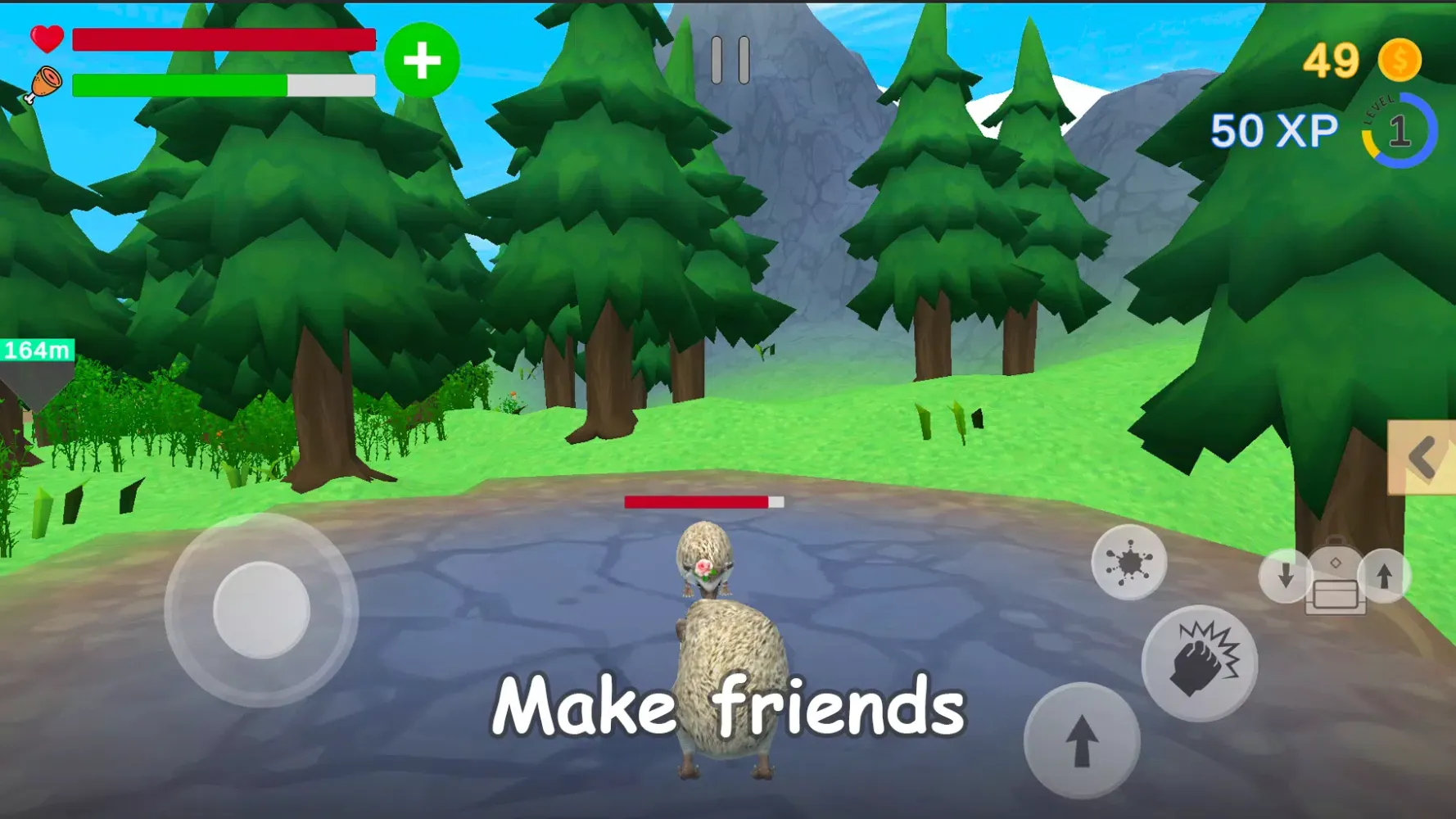 Screenshot di Hedgehog simulator