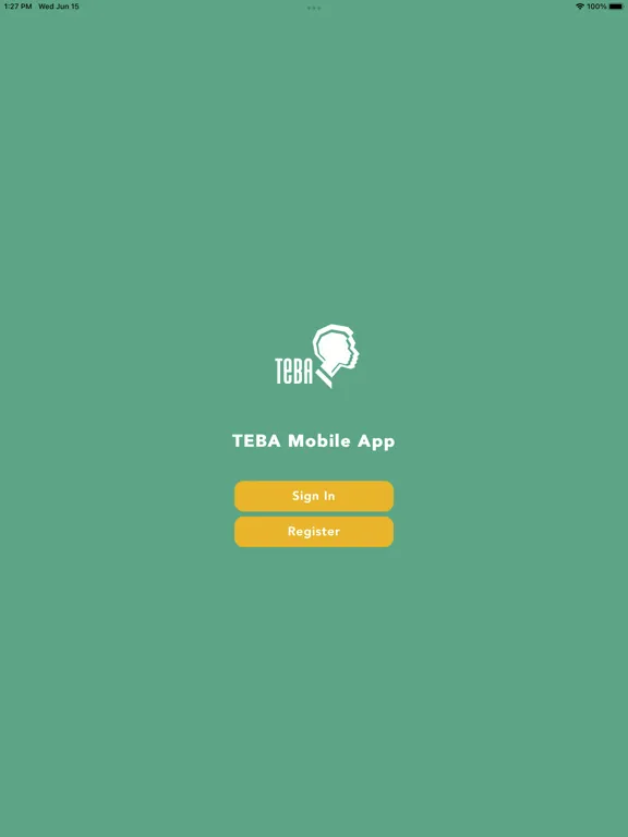 Zrzuty ekranu TEBA Mobile App iPad 