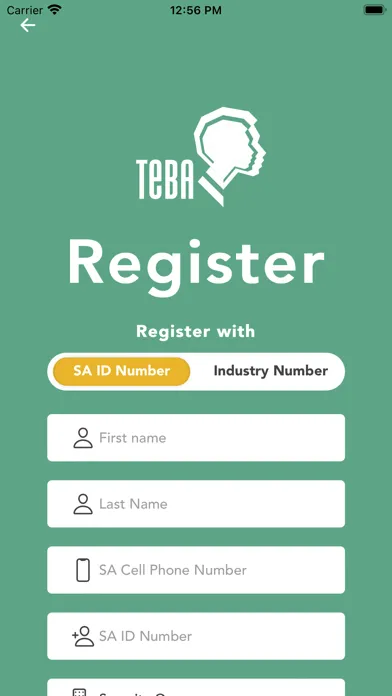 Zrzuty ekranu TEBA Mobile App